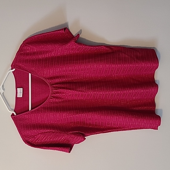 Jaclyn Smith pink top - Picture 1 of 8